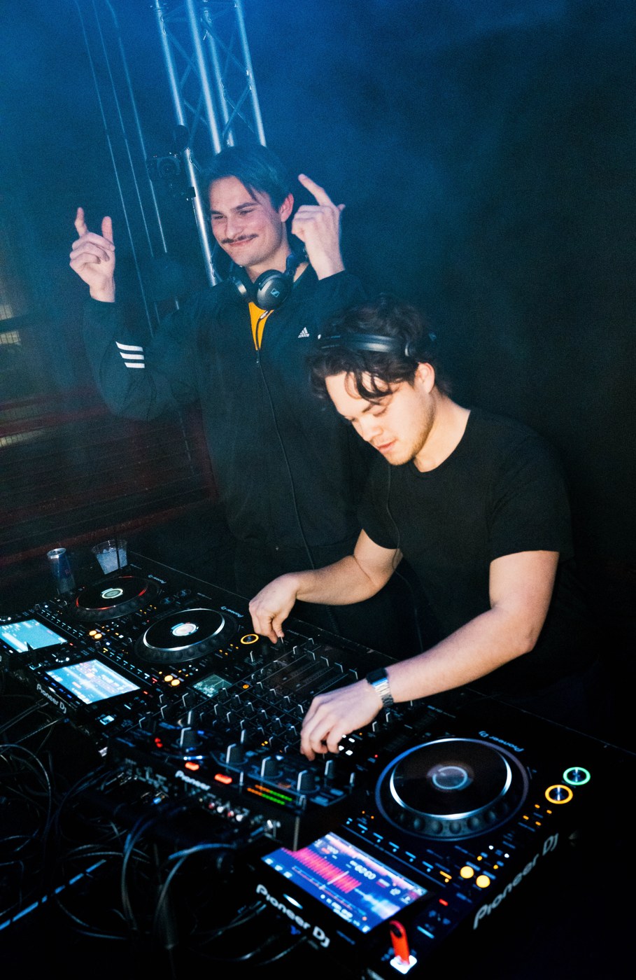 J TISTA performing at the decks